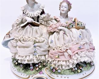 Unterweissbach Dresden Lace Porcelain made between 1958 to 1976