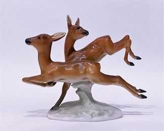 Hutschenreuther porcelain deer figurine.......To register in order to place bids go to www.capitolsalesservices.hibid.com
