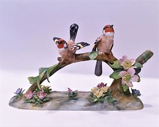 Crown Staffordshire porcelain designed and modeled by J. T. Jones.  ........To register in order to place bids go to www.capitolsalesservices.hibid.com