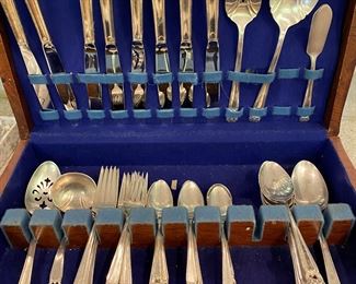 Vintage silverplate 'Eternally Yours' flatware