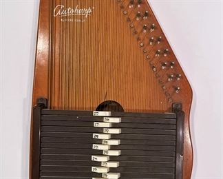 Vintage Autoharp by Oscar Schmidt, 15 Chord Acoustic Autoharp
