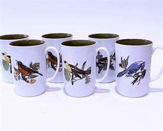 Vintage Fitz & Floyd Porcelain Coffee Mugs for Neiman Marcus ........To register in order to place bids go to www.capitolsalesservices.hibid.com