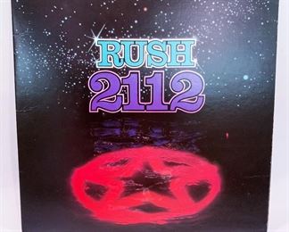 Vintage Rush 2112 vinyl record LP album ........To register in order to place bids go to www.capitolsalesservices.hibid.com
