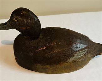 Red head duck decoy hand-carved by Ben Schmidt from Centerline