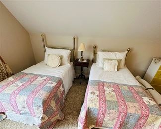 Pair of twin beds