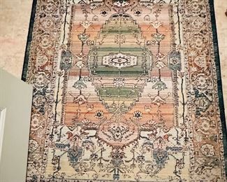 Several area rugs