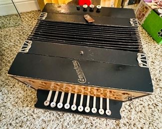 Vintage Concertone accordion 