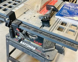 Craftsman 2.5 hp table saw