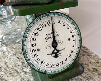 Antique American Family Scale