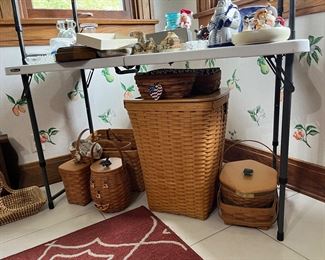 Good selection of Longaberger