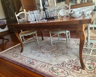 Dining table- expands to seat 12