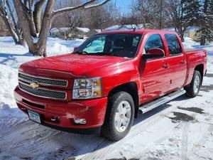 2012 Red Chevrolet Silverado LT 1500