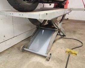 Motorcycle Maintenance Lift