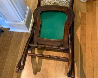 #15	Fold-up Sewing Rocker	 $50.00 			
