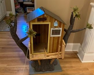 #17	American Girl Doll - Kits Tree house  (as is Front Bannisters )	 $250.00 			
