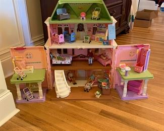 #40	Fischer Price Grand Mansion Dolls &n Furniture Lot	 $120.00 			
