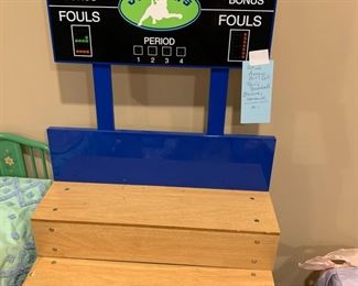 #60	Retired AmericanGirl "Julie's Basketball Bleachers & Scoreboard	 $70.00 			
