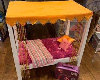 #70	American. Girl Julie Canopy bed	 $75.00 			
