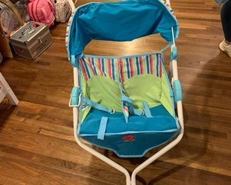 #72	 American Girl Bitty baby double stroller	 $30.00 			

