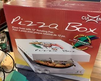#89	Cuizen "Pizza Box" pizza oven	 $40.00 			
