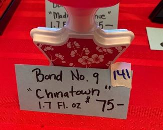 #141	Bond no. 9 "Chinatown" 1.7 Fl. Oz	 $75.00 			
