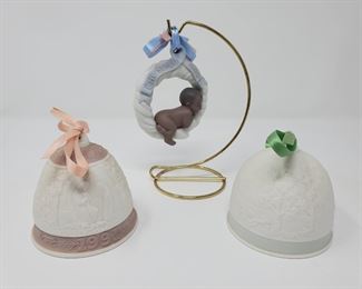 LLADRO 1991 Annual Christmas Bell