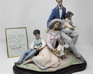LLADRO A Family of Love Black Legacy Collection
