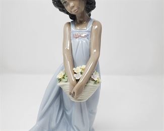 LLADRO My Pretty Flowers Black Legacy Collection