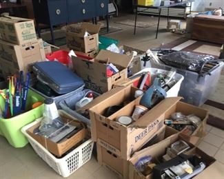 Tools and garage items