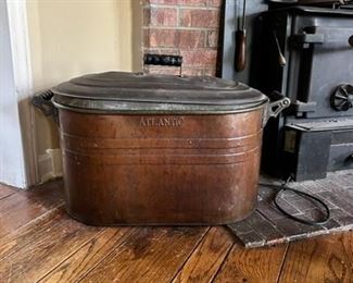 Antique Copper Wash Tub (canner)
