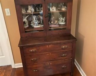 Antique display cabinet
