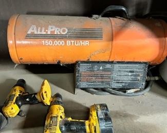 150,000 BTU heater