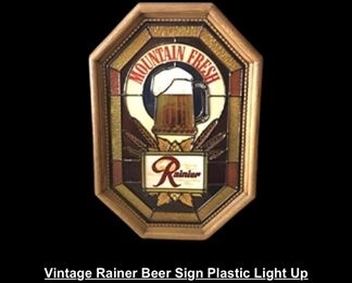 Rainer Beer Sign