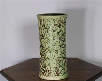 Another view of Weller Pottery Marvo 8 1/2" vase