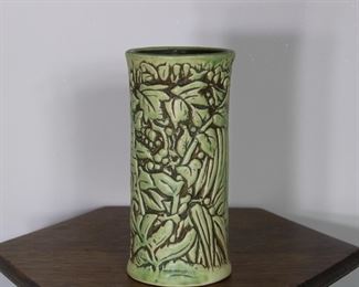 Another view of Weller Pottery Marvo 8 1/2" vase