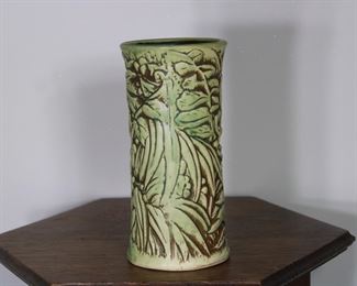 Another view of Weller Pottery Marvo 8 1/2" vase