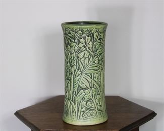 Another view of Weller Pottery Marvo 10" vase