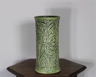 Another view of Weller Pottery Marvo 10" vase