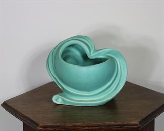 Weller Pottery "Wave" vase, marked P 10 on base