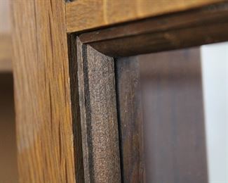 Signed  Limbert One Door China Cabinet.  Appears to retain excellent original finish, measures 61″ tall x 34″ wide x 16″ deep.   There are over 20 pictures showing details, please view them all and make your own assessment to condition and finish.  Thank you! 