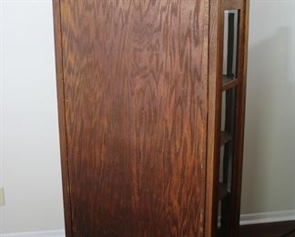 Signed  Limbert One Door China Cabinet.  Appears to retain excellent original finish, measures 61″ tall x 34″ wide x 16″ deep.   There are over 20 pictures showing details, please view them all and make your own assessment to condition and finish.  Thank you!