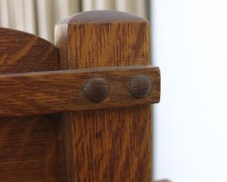 Signed  Limbert One Door China Cabinet.  Appears to retain excellent original finish, measures 61″ tall x 34″ wide x 16″ deep.   There are over 20 pictures showing details, please view them all and make your own assessment to condition and finish.  Thank you!