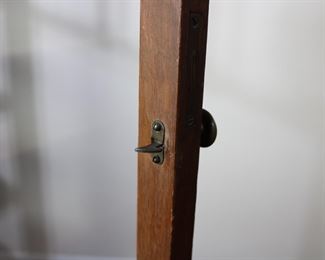 Signed  Limbert One Door China Cabinet.  Appears to retain excellent original finish, measures 61″ tall x 34″ wide x 16″ deep.   There are over 20 pictures showing details, please view them all and make your own assessment to condition and finish.  Thank you!