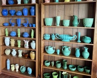 HUGE selection of McCoy Pottery, Rum Rill, Red Wing, Brush McCoy, and more!