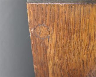 Grand Rapids Bookcase and Chair Company "Lifetime" bookcase in original finish, 45" tall, 12" deep, 41" wide