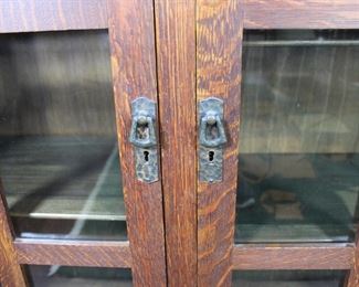 Grand Rapids Bookcase and Chair Company "Lifetime" bookcase in original finish, 45" tall, 12" deep, 41" wide