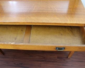 Quaint Furniture sideboard, Stickley Brothers Company, Grand Rapids, Michigan 54" long, 21" deep, 52" tall