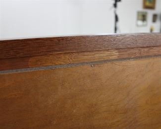 Quaint Furniture sideboard, Stickley Brothers Company, Grand Rapids, Michigan 54" long, 21" deep, 52" tall