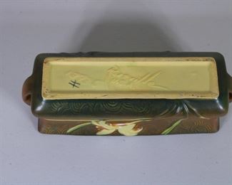 Roseville Pottery Zephyr Lily planter # 1393-8"