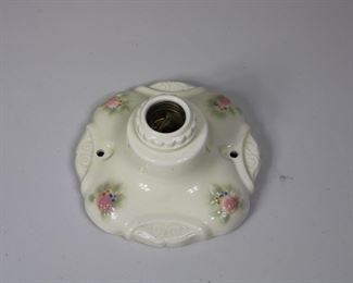 Old ceiling mount porcelain light fixture